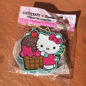 Loot Crate Exclusive Hello Kitty Coasters